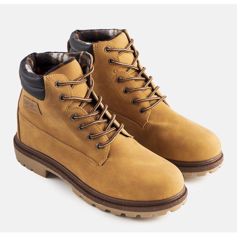 Botas aislantes marrones de hombre Kinze marrón 1