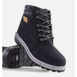 Botas negras con aislamiento para hombre de Kinze negro 2