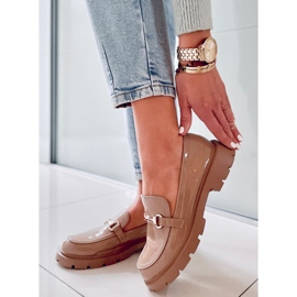 PA1 Mocasines mujer Bridget Caqui beige 3