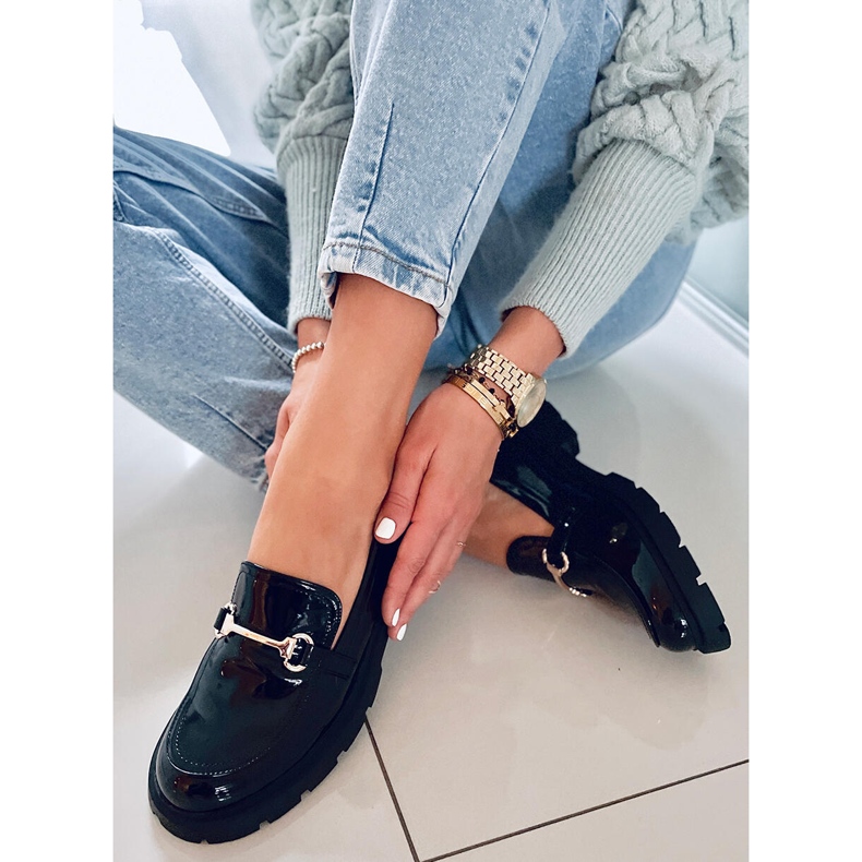 PA1 Mocasines mujer Bridget Negro 2