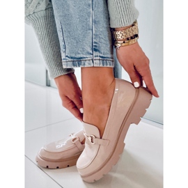 PA1 Mocasines de mujer Bridget Beige 4