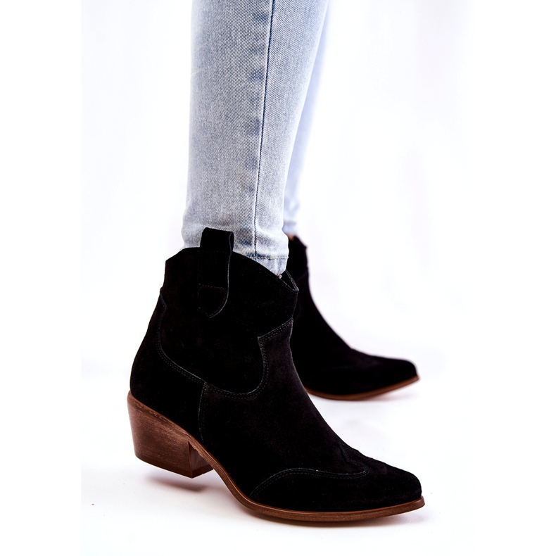 Botas para mujeres en el Lewski Spitz 3236 Negro 2