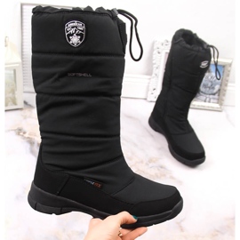 Botas de nieve impermeables American Club negras negro 5