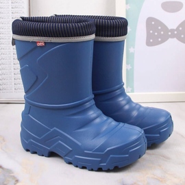 Botas de agua para niños Grenade Befado con calentador extraíble azul marino 5