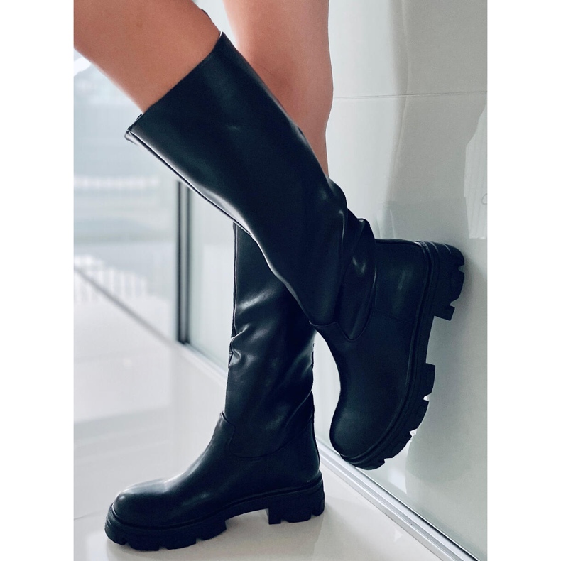 BM Botas de montar mujer Powell Negras negro 2