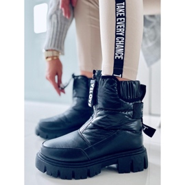 BM Botas de nieve con aislamiento de Joanie Black negro 2 BM Botas de nieve con aislamiento de Joanie Black negro 2