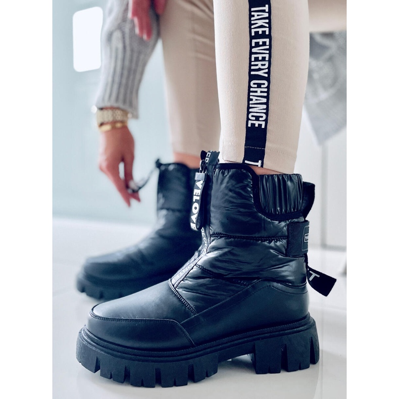 BM Botas de nieve con aislamiento de Joanie Black negro 2