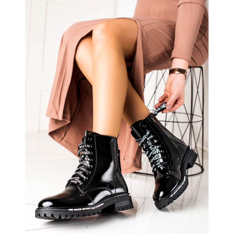 Goodin Trabajadores de moda con calentamiento negro 1 Goodin Trabajadores de moda con calentamiento negro 1