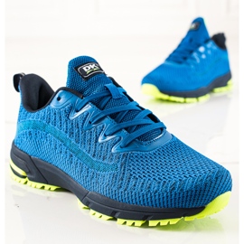 DK Zapatos deportivos cómodos para hombres. azul 1