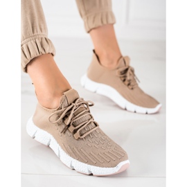 SHELOVET Deportivas Beige 1