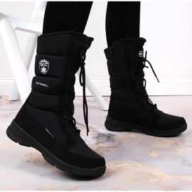 Botas de nieve impermeables American Club negras negro 2