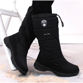 Botas de nieve impermeables American Club negras negro 1 Botas de nieve impermeables American Club negras negro 1