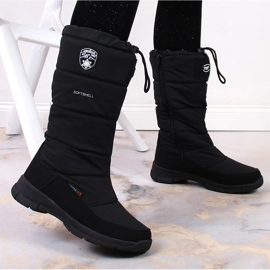 Botas de nieve impermeables American Club negras negro 2 Botas de nieve impermeables American Club negras negro 2