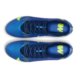 Zapatos de fútbol Nike Mercurial Vapor 14 Pro Fg M CU5693 574 azul azules y azul marino 3
