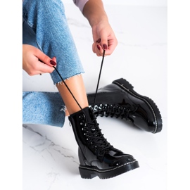 SHELOVET Botas negras de moda negro 2