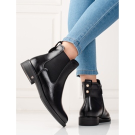 W. Potocki Botas mujer Jodhpur con aislamiento Potocki negro 1 W. Potocki Botas mujer Jodhpur con aislamiento Potocki negro 1