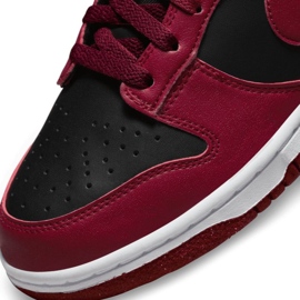 Nike Dunk Low Next Nature W DN1431-002 zapatillas negro rojo 6