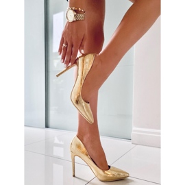 BM Stilettos Crown Gold Metalizado Mujer dorado 2