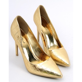 BM Stilettos Crown Gold Metalizado Mujer dorado 4