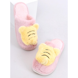 BM Pantuflas Mujer Rosa Perla rosado amarillo 4