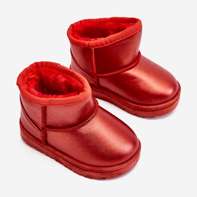 Botas de nieve para niños con aislamiento Red Scooby rojo 2