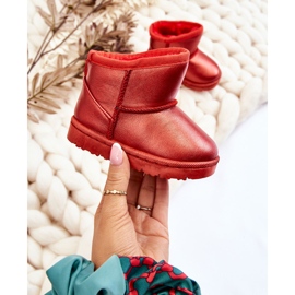 Botas de nieve para niños con aislamiento Red Scooby rojo 5