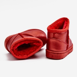 Botas de nieve para niños con aislamiento Red Scooby rojo 3