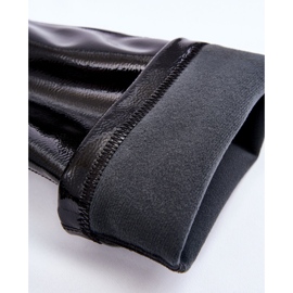 PL5 Botas sobre la rodilla de mujer lacadas de moda Black Venise negro 8