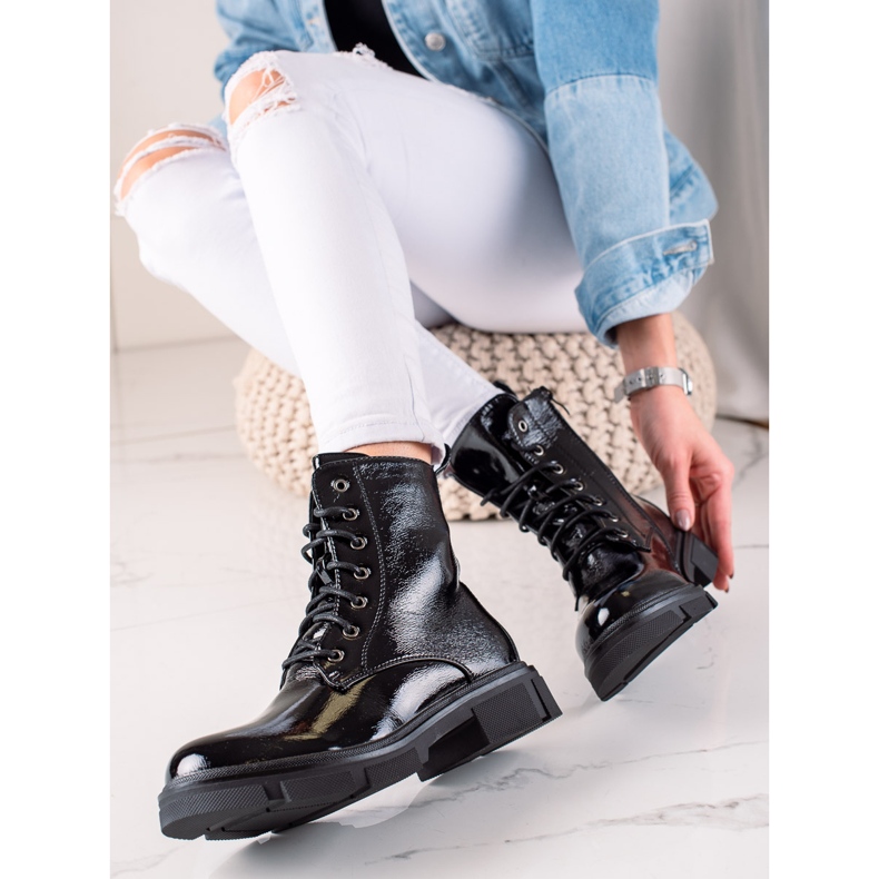 Marquiz Trabajadores barnizados negro 1