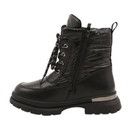 Botas de nieve para niños Miss Evento 22DZ23-5258 Negro 1