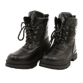 Botas de nieve para niños Miss Evento 22DZ23-5258 Negro 2