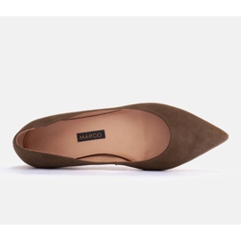 Marco Shoes Bailarinas sutiles caqui verde 6