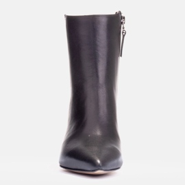 Marco Shoes Botas elegantes en el poste negro 3