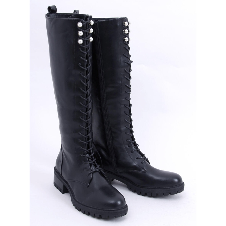 PA1 Botas con cordones de mujer Tarver Black negro 1 PA1 Botas con cordones de mujer Tarver Black negro 1