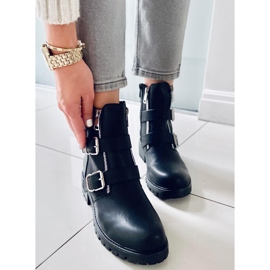PA1 Botas militares negras Terry negro 4