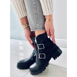 PA1 Botas militares negras Terry negro 2
