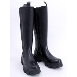 PA1 Botines con parte superior elástica de Roberts Black negro 1