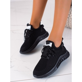 SHELOVET Zapatos deportivos negros 2