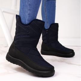 News Botas de nieve impermeables para mujer, azul marino NOVEDADES 5