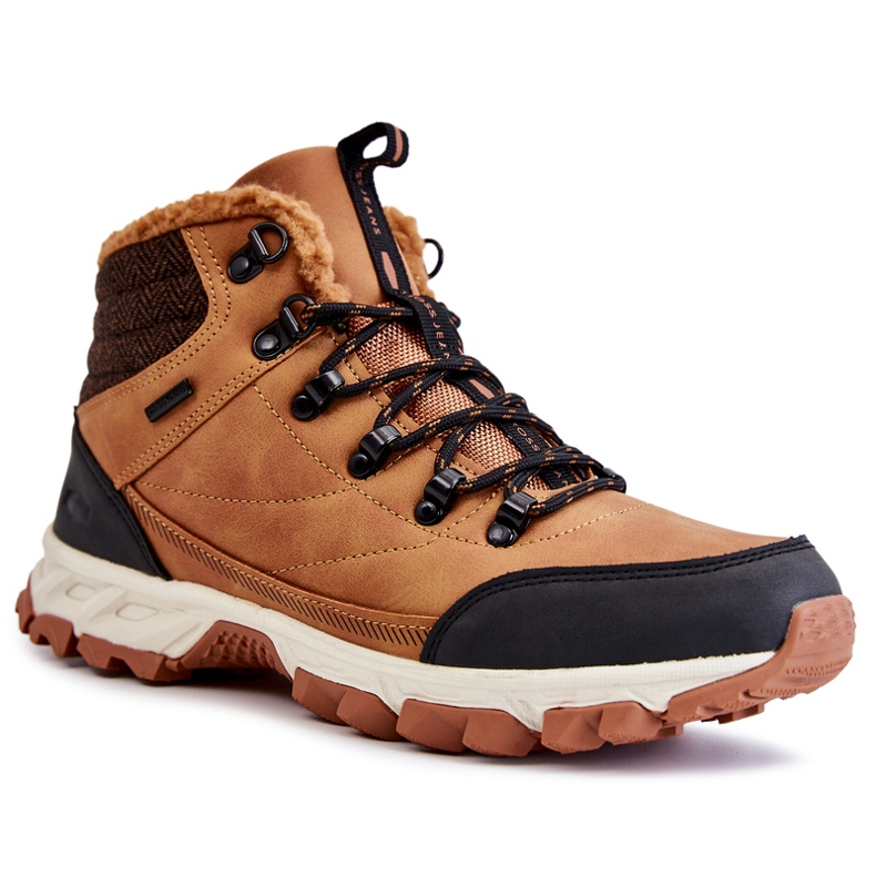 Botas cálidas para hombres Zapatos de trekking Cross Jeans KK1R4021C Camel marrón 2 Botas cálidas para hombres Zapatos de trekking Cross Jeans KK1R4021C Camel marrón 2