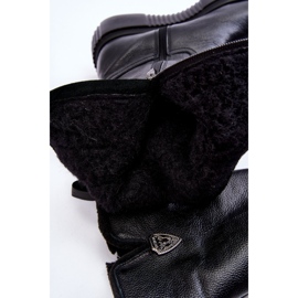Botas Mujer Lana Piel Negro Bayla 6