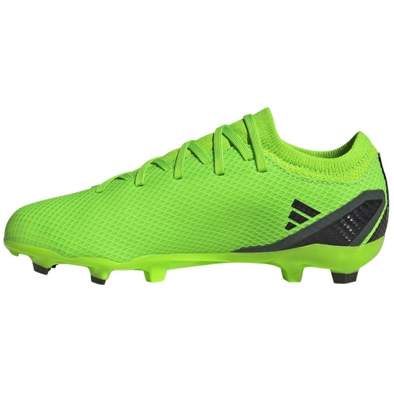 Adidas X Speedportal.3 Fg Jr GW8460 zapatos de fútbol verde verde 1 Adidas X Speedportal.3 Fg Jr GW8460 zapatos de fútbol verde verde 1