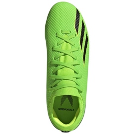 Adidas X Speedportal.3 Fg Jr GW8460 zapatos de fútbol verde verde 2