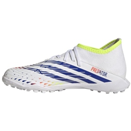 Adidas Predator Edge.3 Tf Jr GV8502 zapatos de fútbol blanco blanco 1 Adidas Predator Edge.3 Tf Jr GV8502 zapatos de fútbol blanco blanco 1