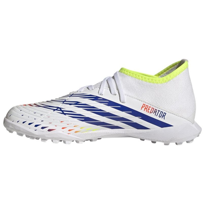 Adidas Predator Edge.3 Tf Jr GV8502 zapatos de fútbol blanco blanco 1 Adidas Predator Edge.3 Tf Jr GV8502 zapatos de fútbol blanco blanco 1