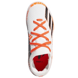 Adidas X Speedportal.3 Messi In Jr GW8393 zapatos de fútbol blanco 2