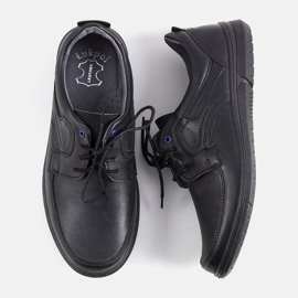 Zapatos negros de hombre Lukio 2
