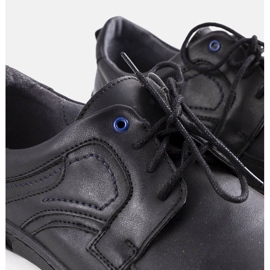Zapatos negros de hombre Lukio 3