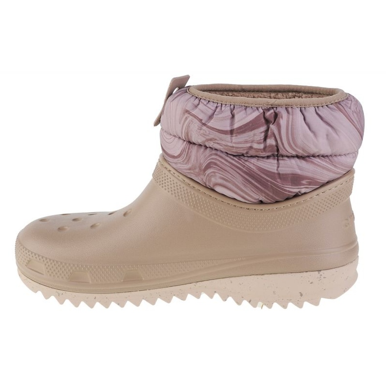 Bota corta Crocs Classic Neo Puff 207311-195 beige 1