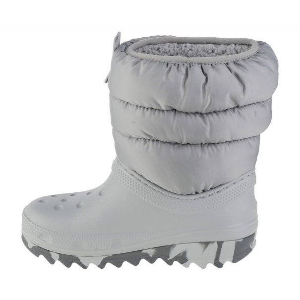 Bota Crocs Classic Neo Puff 207684-007 gris 1 Bota Crocs Classic Neo Puff 207684-007 gris 1